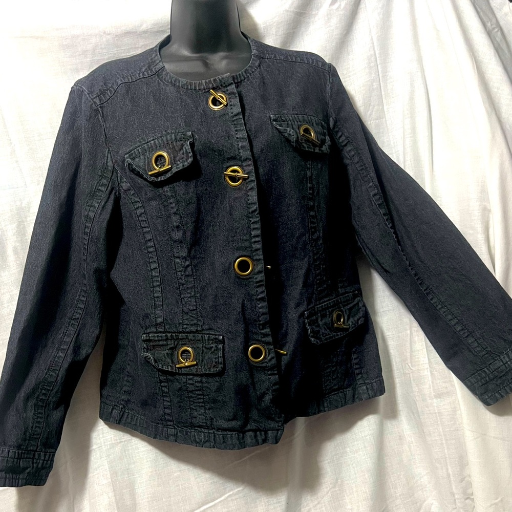 LAL Jean jacket/Blazer size Large
